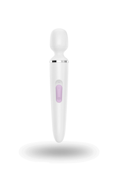 Белый вибратор Satisfyer Wand-er Woman Белый вибратор Satisfyer Wand-er Woman