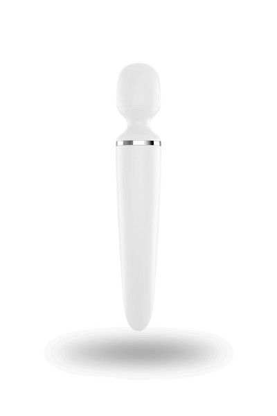 Белый вибратор Satisfyer Wand-er Woman Белый вибратор Satisfyer Wand-er Woman