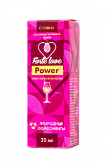 Женский возбудитель мгновенного действия Forte Love Power - 30 мл.