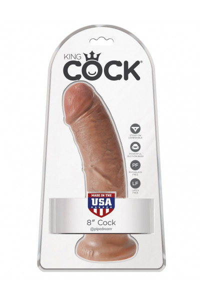 Фаллоимитатор-мулат 8 Cock - 20,3 см. Фаллоимитатор-мулат 8 Cock - 20,3 см.