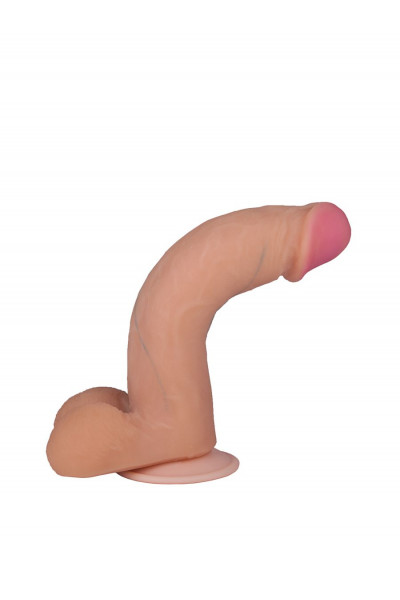 Телесный фаллоимитатор на присоске F F BEST COCK 7 - 20 см. Телесный фаллоимитатор на присоске F F BEST COCK 7 - 20 см.
