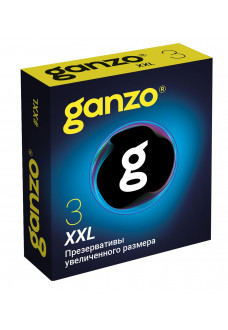 Презервативы увеличенного размера Ganzo XXL - 3 шт.