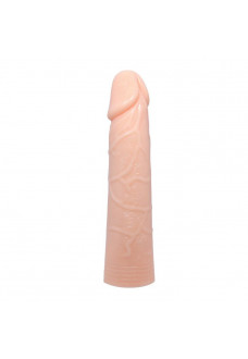 Удлиняющая насадка на пенис Deep Love - 18,4 см.