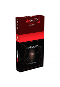 Гладкие презервативы DOMINO Classic Harmony - 6 шт.