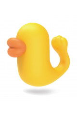 Мини-вибратор в форме уточки Mini Vibrator Daisy