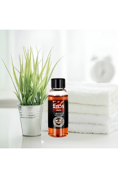 Масло массажное Eros tasty с ароматом шоколада - 50 мл. Масло массажное Eros tasty с ароматом шоколада - 50 мл.