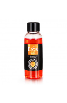 Массажное масло Eros Exotic с ароматом персика - 50 мл.