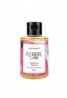 Массажное масло Pleasure Lab Delicate с ароматом пиона и пачули - 100 мл.